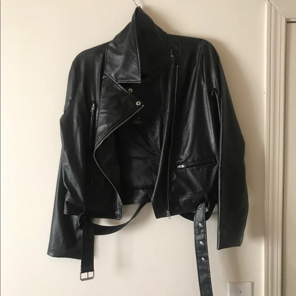 Black Biker Jacket